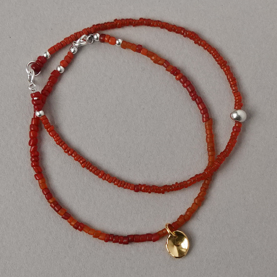 Beaded Bracelet with Fragment Charm