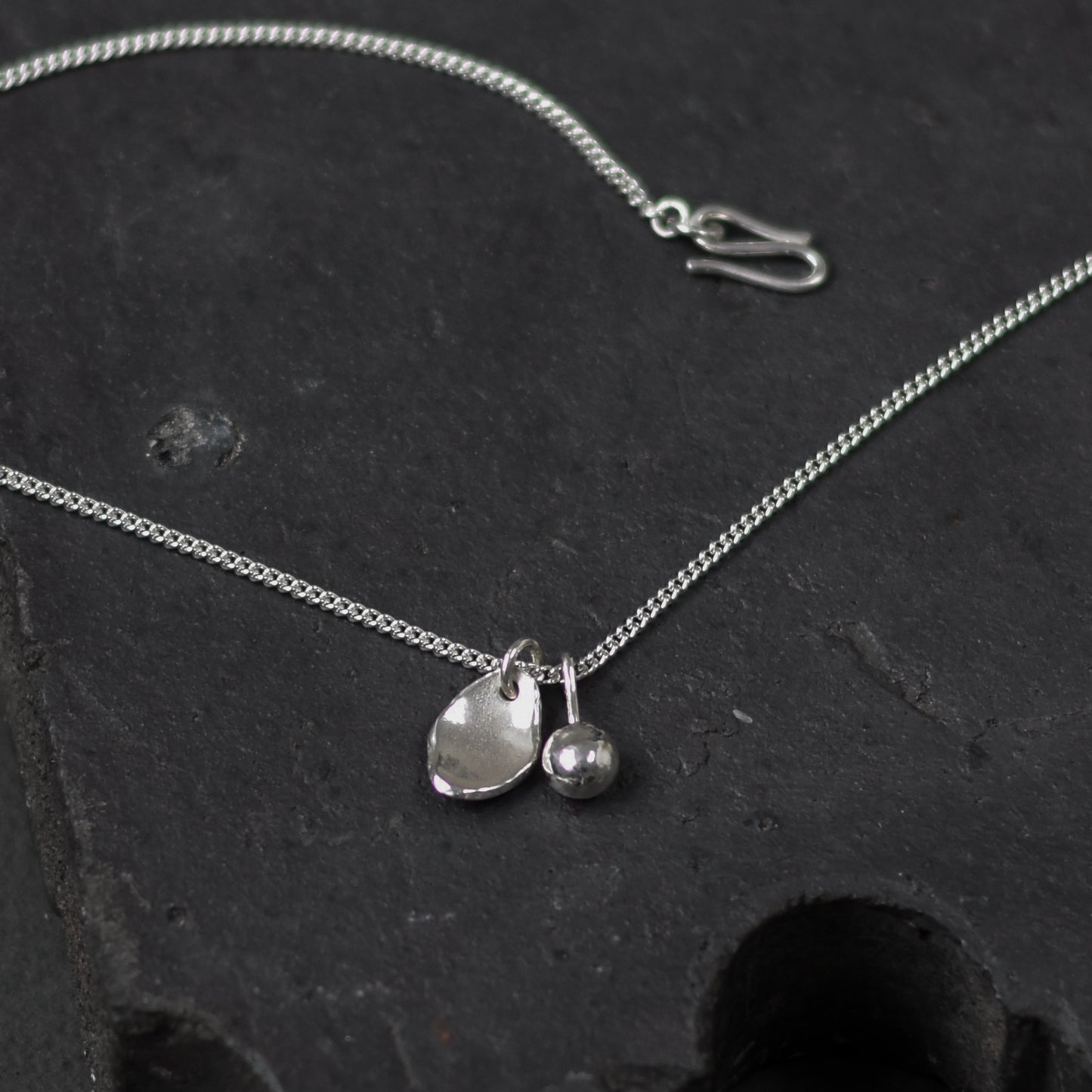 Seed & Pod Fragment Duo Pendant