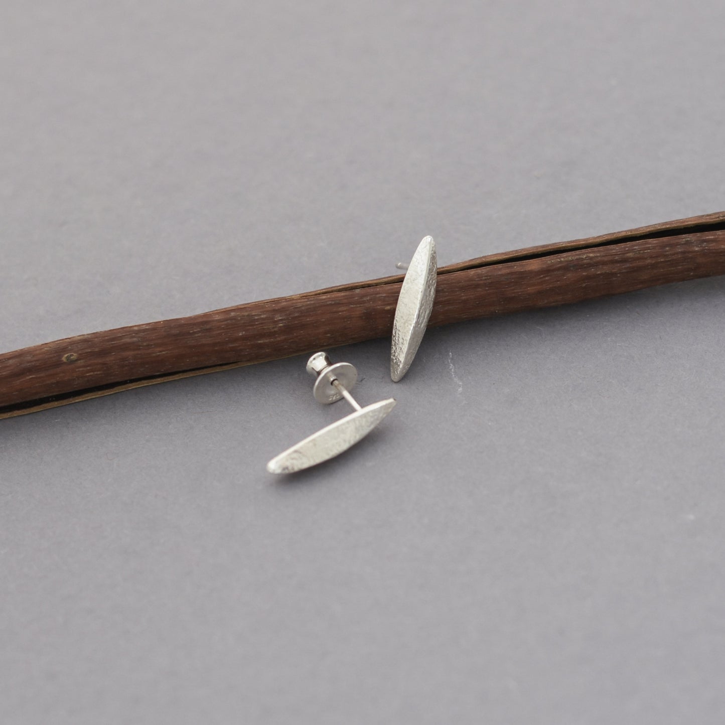Long Seed Stud Earrings