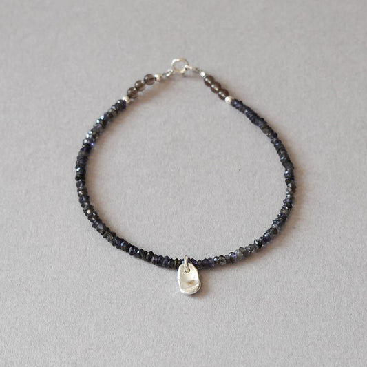 Beaded Bracelet with Fragment Charm
