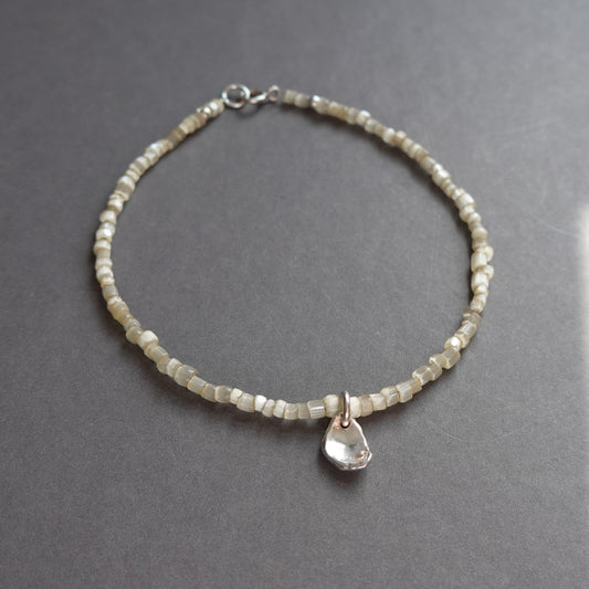 Beaded Bracelet with Fragment Charm