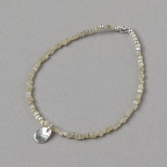 Beaded Bracelet with Fragment Charm