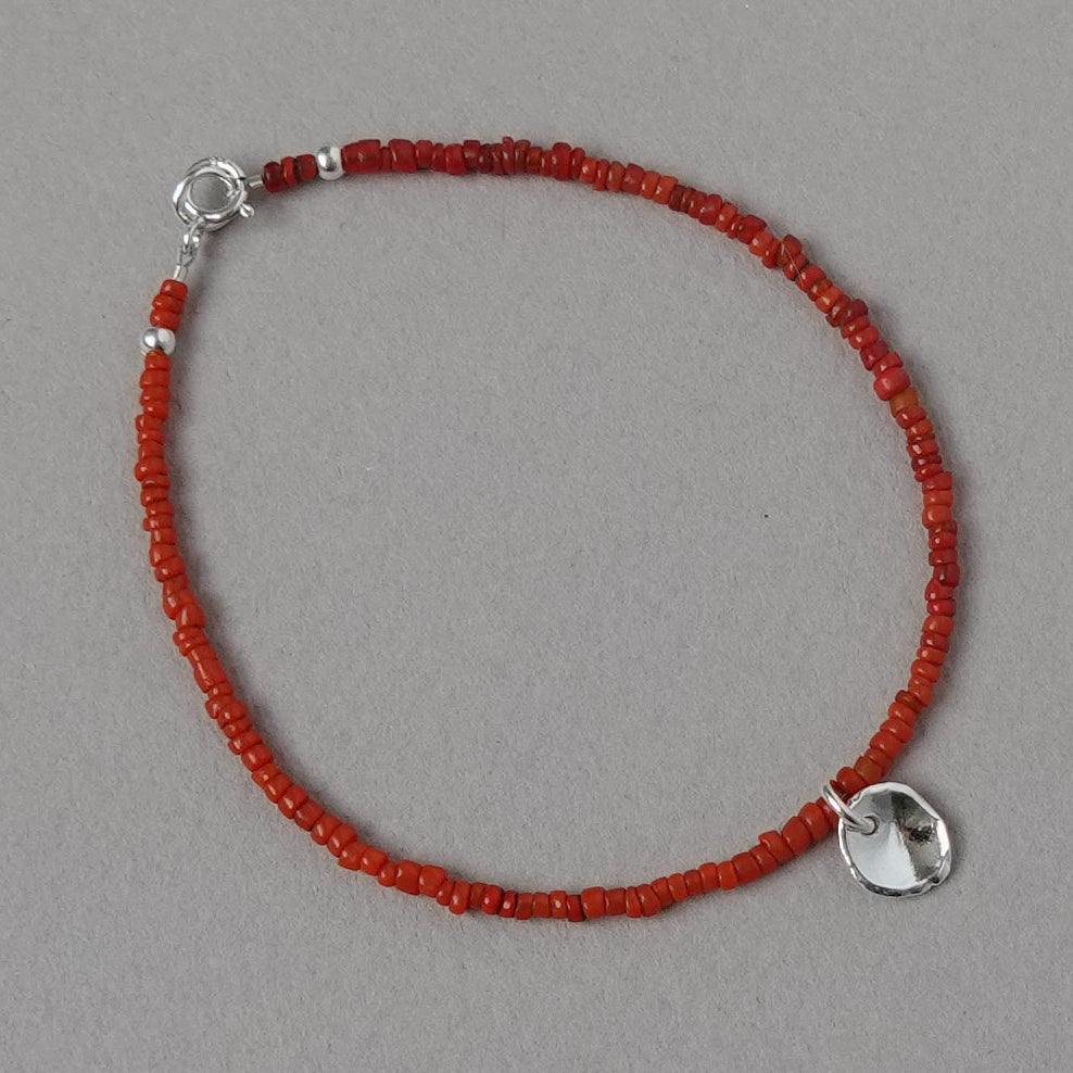Beaded Bracelet with Fragment Charm