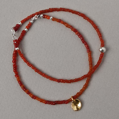 Beaded Bracelet with Fragment Charm