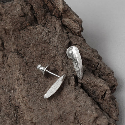 Long Seed Stud Earrings