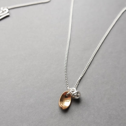 Seed & Pod Duo Charm Pendant