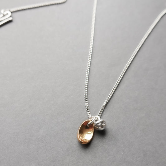Seed & Pod Duo Charm Pendant