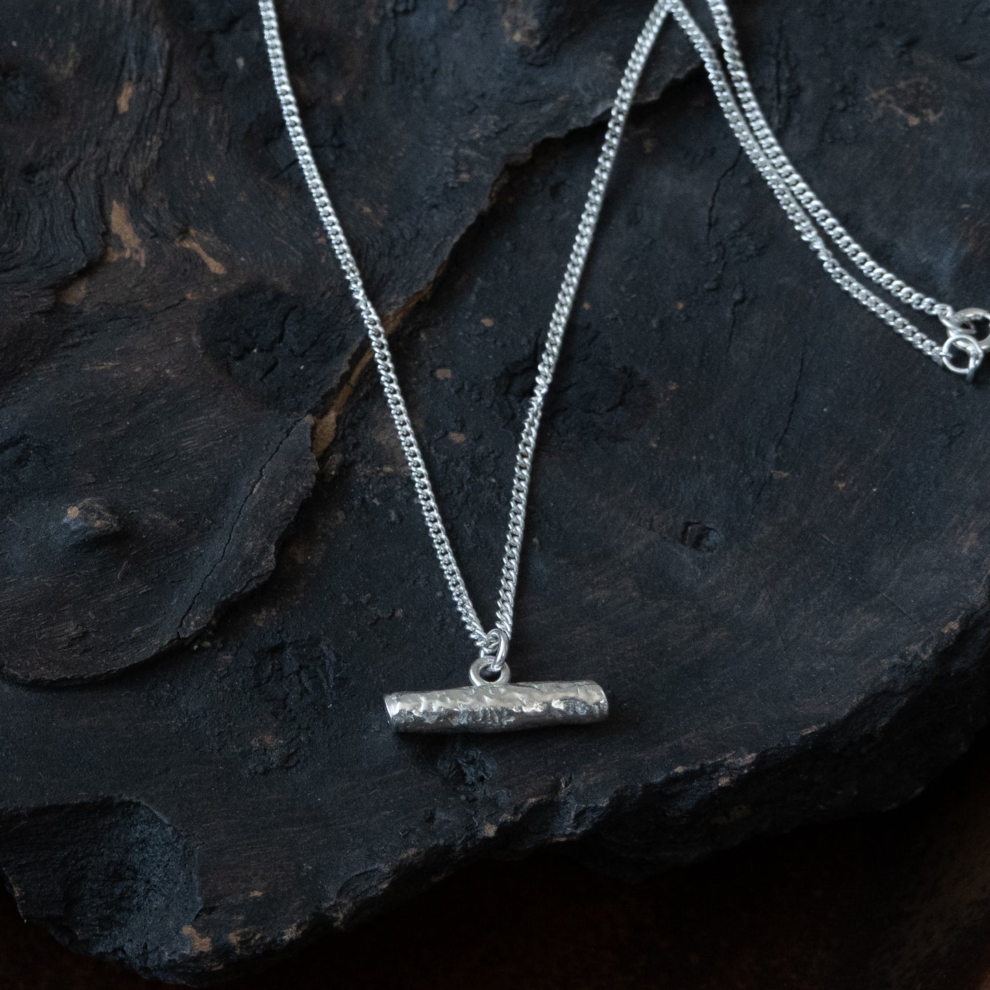 Birch Branch T. Bar Necklace