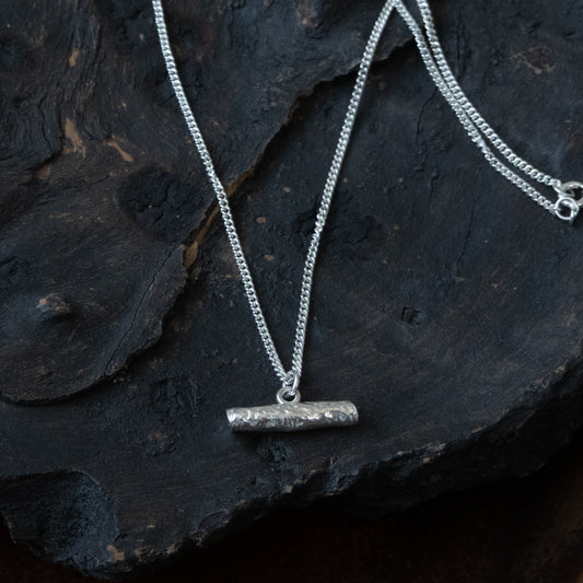 Birch Branch T. Bar Necklace