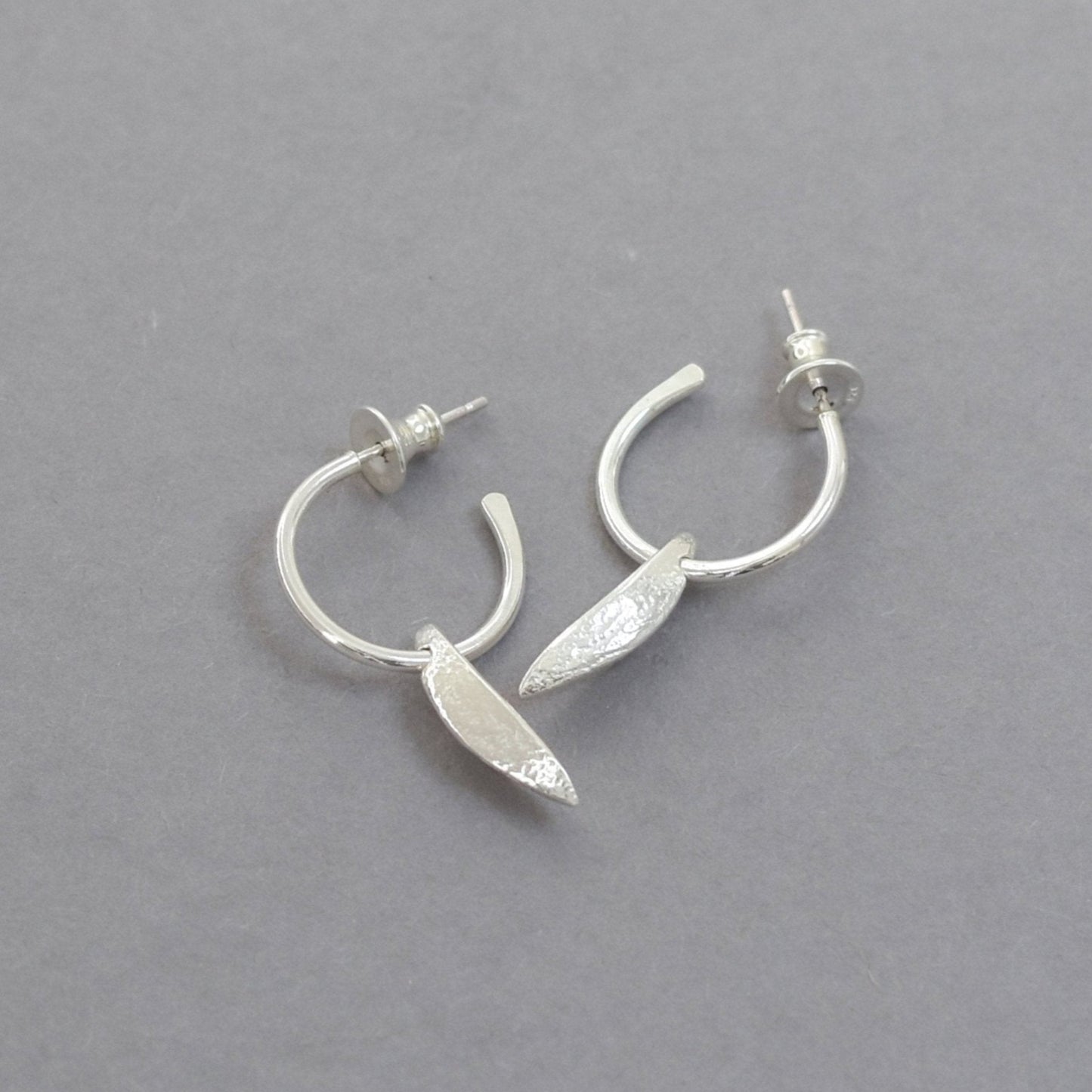 Split Pod Stud Hoops