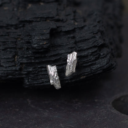 Bark Shard Stud Earrings